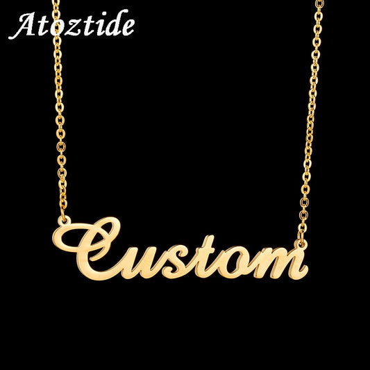Customized Name Necklace Pendant